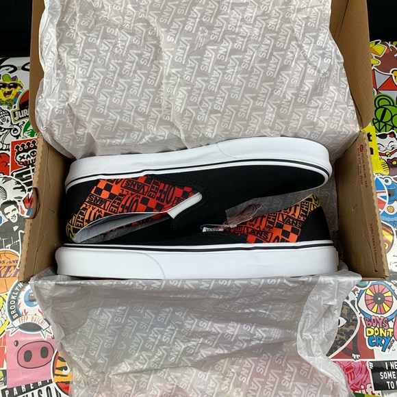 Vans Slip-on Logo Flame In Various Sizes - Picture 10 of 10